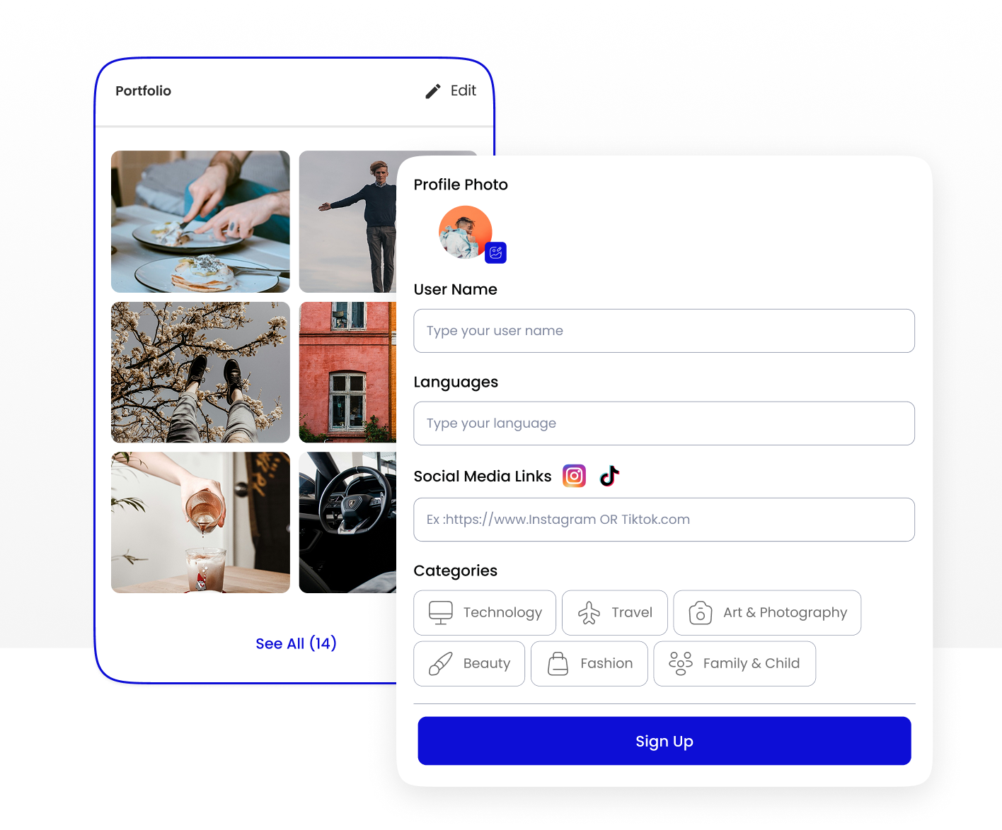 Step 1 - Sign Up Free